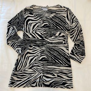 Zebra Print Top